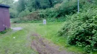 Vliegende Fallie crossen @ wielerbaan