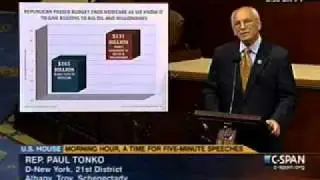 Congressman Paul Tonko 5 Minute Speech House Floor on Medicare June 22 2011.wmv