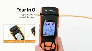 Rechargable Fiber Optic Identifier with VFL
