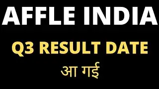 affle india q3 result date 2022 !! affle india result!! affle india stock analysis