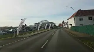 Fahrt von Lübbecke nach Getmold im Kreis Minden- Lübbecke in Nordrhein-Westfalen
