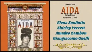 AIDA Dallas 1969  Elena Souliotis  Shirley Verrett