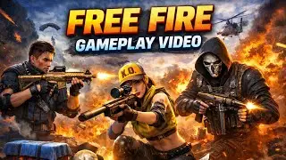 Free Fire Gameplay | Intense Battle & Pro Moves