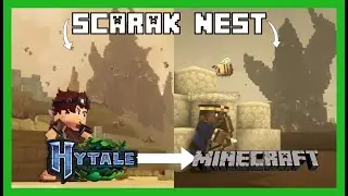 Building Hytale In Minecraft: The SCARAK NEST  With (Facts, Theories and Speculation).