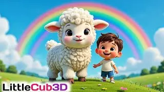 Lilu the Brave Little Sheep 🐑 | Kids Story Song | Cocomelon Style Cartoon