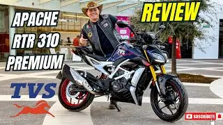 TVS Apache RTR 310 🔥 Review Completo! 