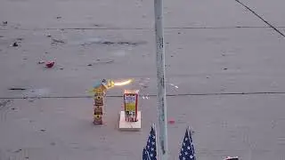 Epic Fireworks Fail - Jurassic Jungle (Winda Fireworks) vs. Popcorn Fountain (Bellino Fireworks)