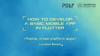Mobile, cross platform apps (Luciano Baresi)