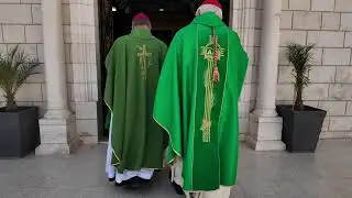 Les &eacute;v&ecirc;ques fran&ccedil;ais rencontrent le cur&eacute; de Taybeh