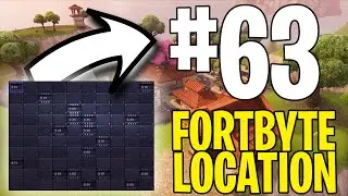 Fortbyte #63 Found Somewhere Between Lucky Landing and Fatal Fields Fortbyte Location | Fortnite