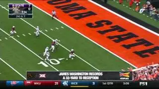 Big 12 #TotPlays Week Five Nominee: Oklahoma State's James Washington