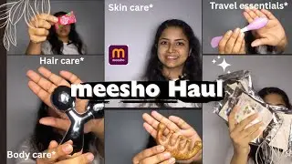 Biggest & most Affordable Meesho Haul | skin care, Hair care, Body care, everything you need