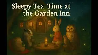 🌿✨ Sleepy Tea Time at the Garden Inn | Calming Bedtime Story for Deep Sleep & Relaxation 🐾🍵