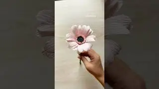 Diy Paper ￼ Gerbera flower making tutorial 🌸