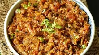 Baingan Ka Bharta Recipe by khalida kitchen | Quick and Easy Baingan Ka Bharta Recipe |