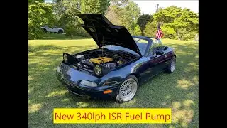 The NA Miata gets ALL the Fuel!! - How to Install a Fuel Pump in your NA Miata!