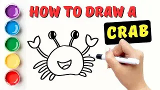 How to Draw a Crab Easily and Quickly Learn How to Draw