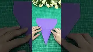 How to make amazing paper plane~ mini wood toy - woodworking art skill / wood / hand crafts/ #shorts