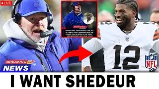 Ex-Bills Coach Sean McDermott WANTS to COACH Shedeur Sanders&mdash;Cleveland About to Make a Bold Move!