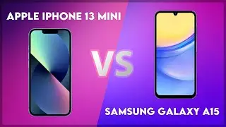 Apple iPhone 13 Mini vs Samsung Galaxy A15 Technical Comparison