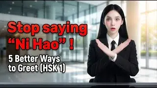 Chinese Conversation for Beginners: Greetings, Jobs, Family & Friends (HSK 1) #learnchinese