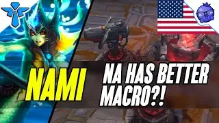 Does NA Have the Best Macro in League?! - Nami Support