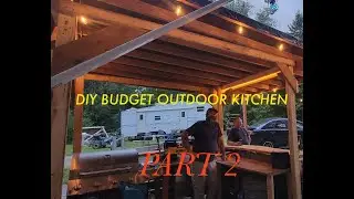 DIY Outdoor Kitchen - Part 2 (On A Small Budget)