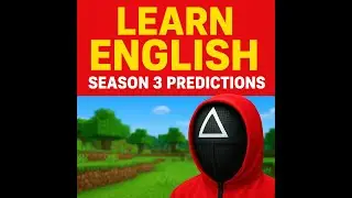 Squid Game Season 3 Predictions | English Listening Practice + Minecraft Gameplay