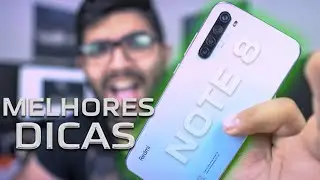 As Melhores Dicas para voc&ecirc; usar no seu REDMI NOTE 8! C&acirc;meras, suportes e Etc..