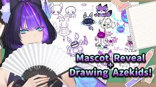 【Handcam】Mascot Reveal + Drawing Your Sonas?【Azeria.EVE | EVE.EXE】