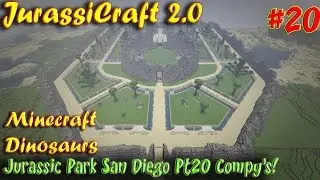 Minecraft Dinosaurs JurassiCraft 2.0 Ep20 Jurassic Park San Diego Pt15 COMPY