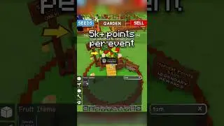 Grow a Garden 5k+ points SOLO Summer Harvest Event Tomato Method #roblox #games #growagardenevent
