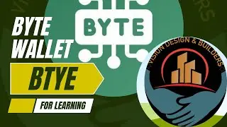 Byte Blockchain Wallet Launched || How to create a Wallet