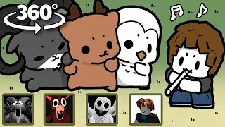 Cute 99 Nights in the forest animation 3 360&deg; VR