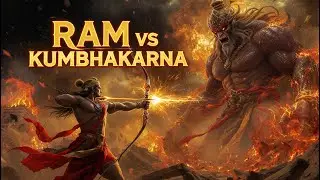 Kumbhakarna Vadham | Ramayana War Begins | Lord Rama vs Kumbhakarna Epic Battle