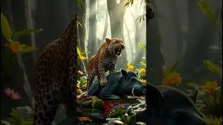 Leopard vs Other Jungle Animals 🐆🆚🐗 #shorts #vs #leopard