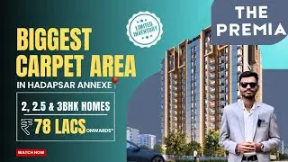 The Premia by Kamdhenu | Pune - Solapur Highway | 2.5 BHK sample Flat Tour [ Sold Out 2025]