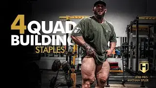 4 Quad Building Exercises | Nathan Epler's Leg Workout (New PR!) | HOSSTILE