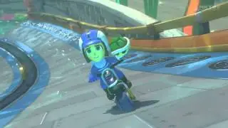 #MML3 #DASH3 Megaman barely beats Toadette!