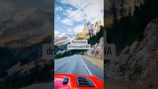 Highway 20 boasts the title of the most picturesque route in the state of Washington.! #shorts