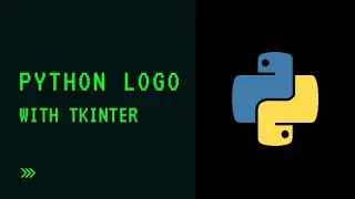 🎨 Tkinter Canvas | Python Logo Art 🐍