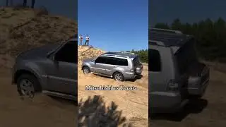 Батл Mitsubishi Pajero Wagon Vs Toyota Land Cruiser