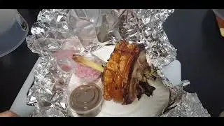 60 Dirhams Lechon Belly | Honest Review & Rate by DCF