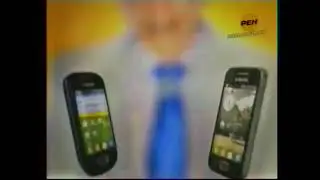 Реклама Евросети 2011 Смартфон Samsung Galaxy Mini и Galaxy Ace(РЕН ТВ Новосибирск)