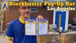 Blockbuster Pop-Up Bar in Los Angeles