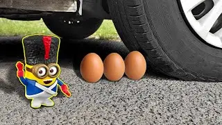 Car Crushing Crunchy & Soft Things -Minions, Cars Balloons, Anti Stress Ball and more!