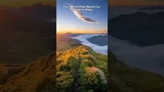 😇Pov: which place would you like to choose #shorts #aurora #travel #nature #aesthetic #relaxingmusic