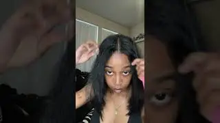 Using foam to blend leave out💥💕 #hairtutorial  #naturalhair   #blackgirlmagic
