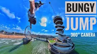 BUNGY Jumping Scheveningen 2021 | 360&deg; camera footage