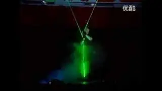 Dual Direction 532nm Green Laser Sword for laser man show
